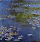 Calla Lilies Paintings - Water-Lilies 20 by Claude Monet